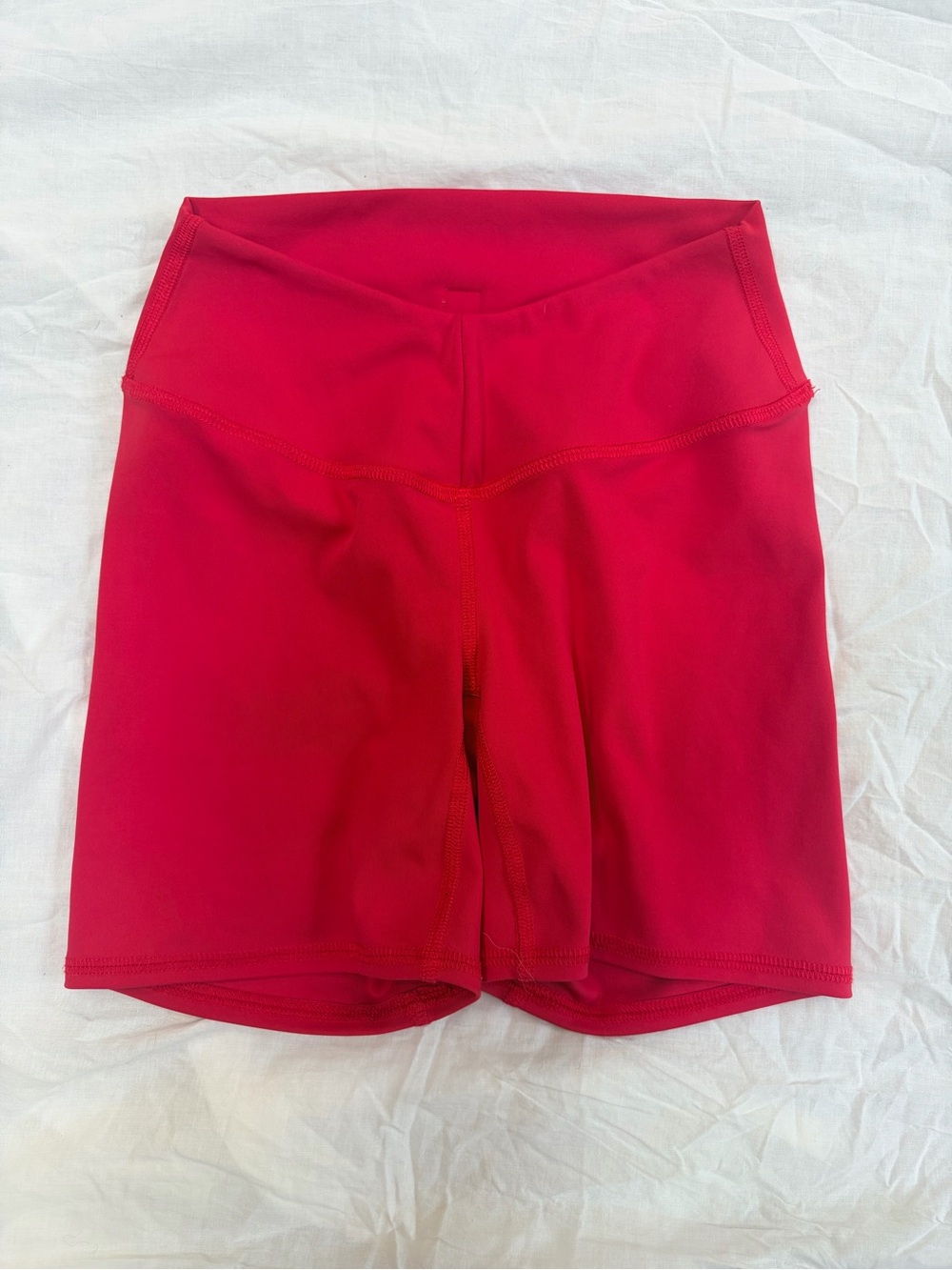 Five Dancewear Women’s High-Waist Red Active Shorts
